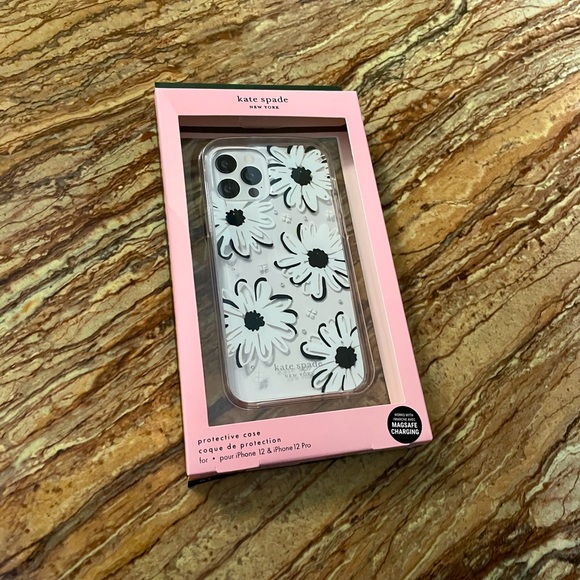 Kate Spade Phonecase Daisy Floral Fits iPhone 12 /iPhone 12 Pro Phone Case